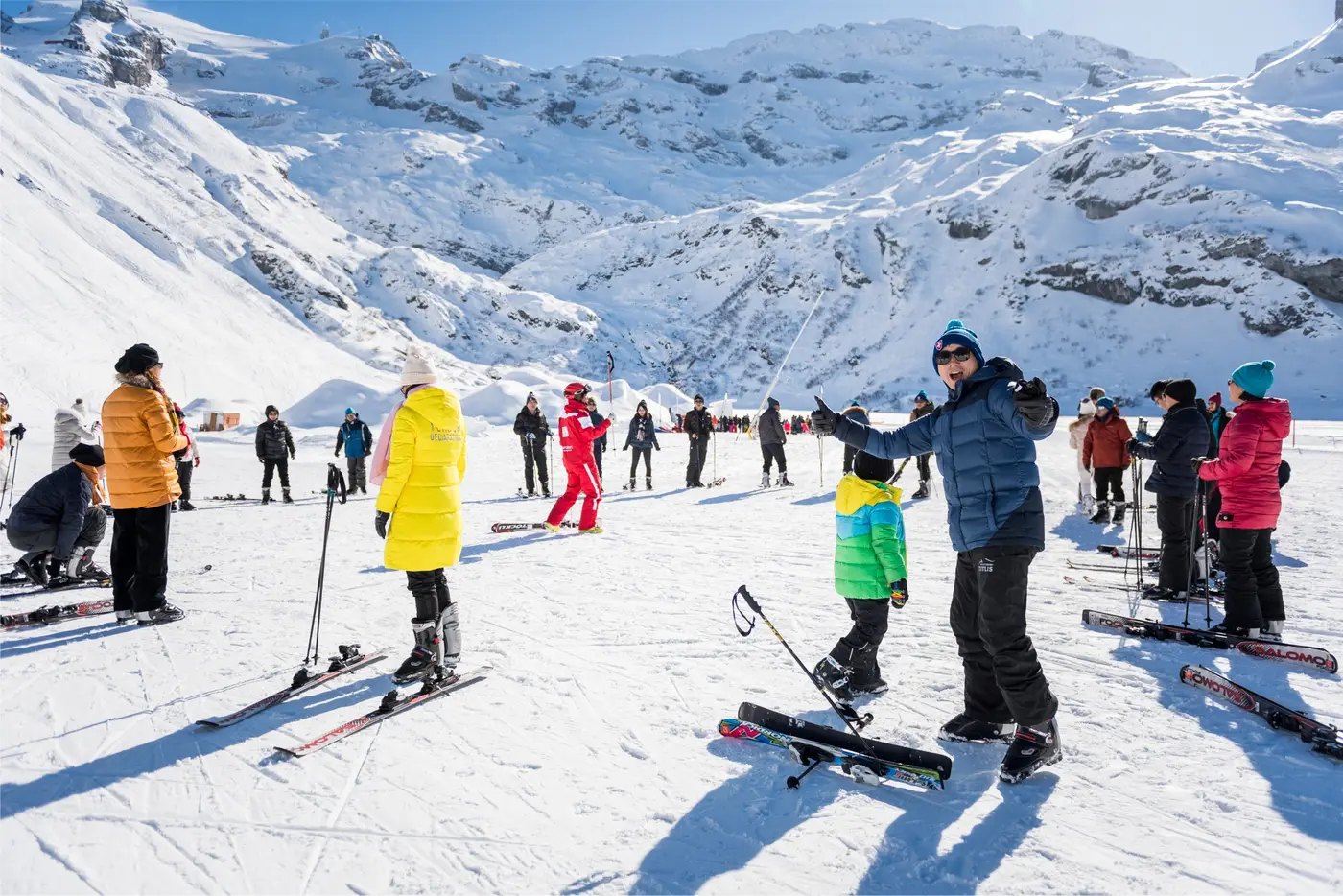 Engelberg-Titlis - First ski experience